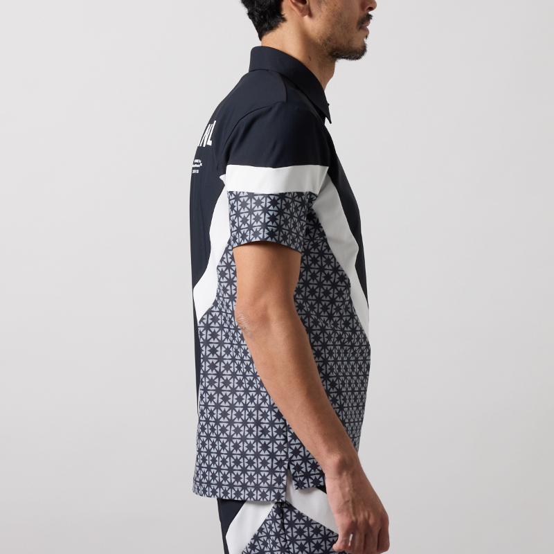 BANDEL（バンデル） ALLOVER SWITCH S/S POLO SHIRTS ポロシャツ
