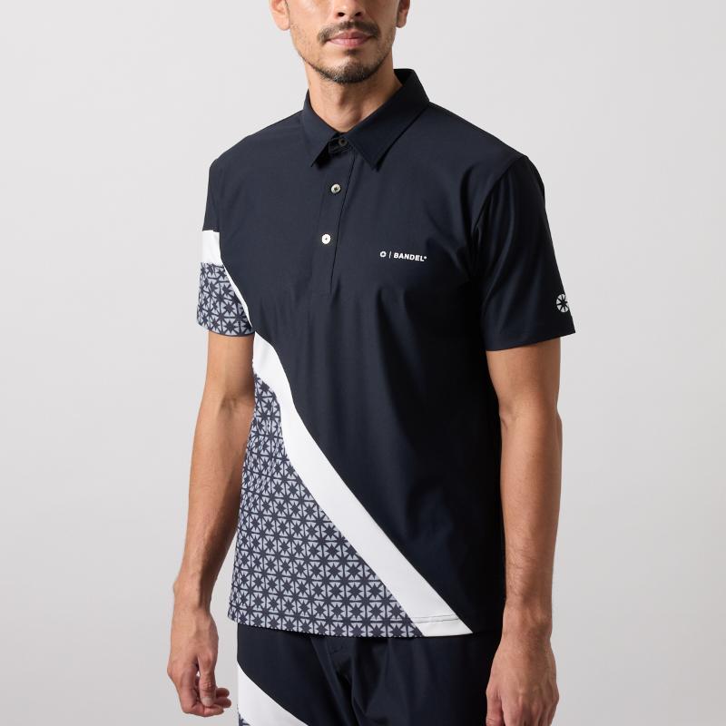 BANDEL（バンデル） ALLOVER SWITCH S/S POLO SHIRTS ポロシャツ