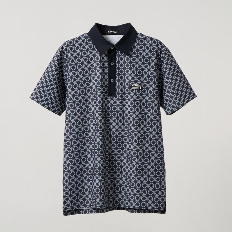 BANDEL（バンデル） BICOLOR CREST ALLOVER S/S POLO SHIRTS