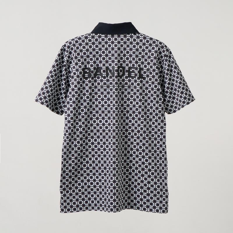 BANDEL（バンデル） BICOLOR CREST ALLOVER S/S POLO SHIRTS