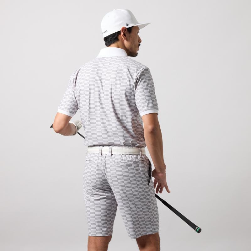 バンデル CHECKER S/S POLO SHIRTS ポロシャツ ゴルフ メンズ スポーツ ゴルフウェア 半袖 25SS_13