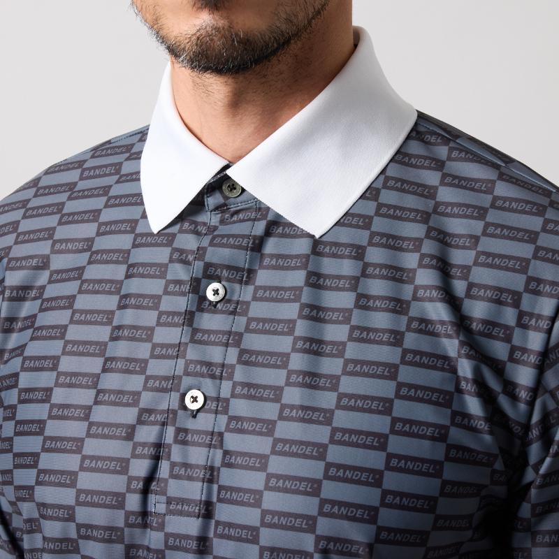 BANDEL（バンデル） CHECKER S/S POLO SHIRTS ポロシャツ ゴルフ
