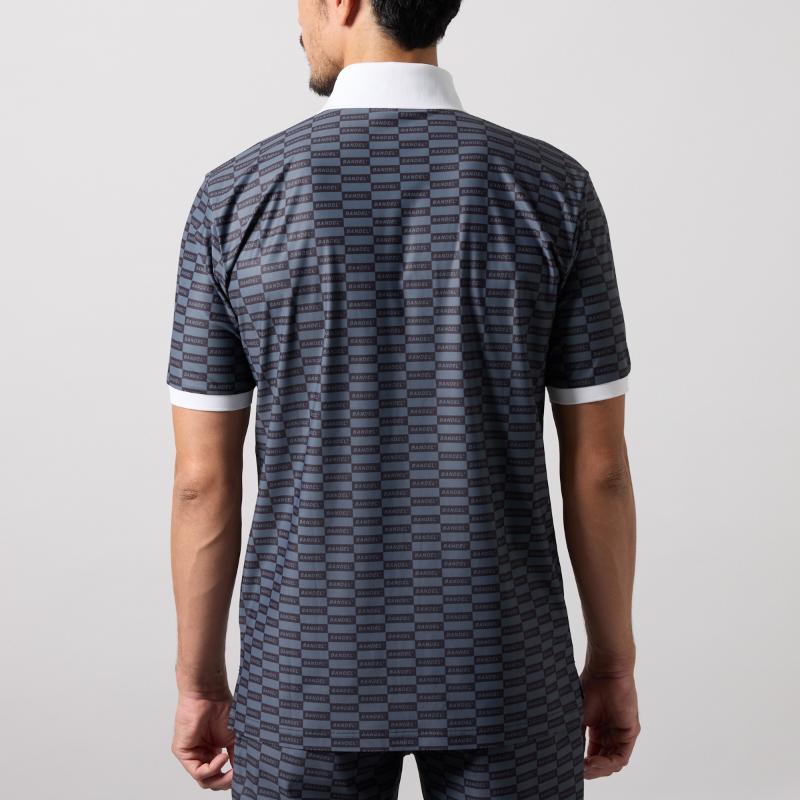 BANDEL（バンデル） CHECKER S/S POLO SHIRTS ポロシャツ ゴルフ