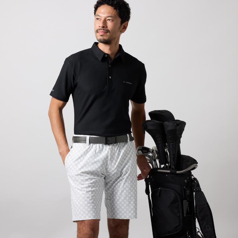 BANDEL ゴルフポロシャツ BANDEL バンデル DRYWAFFLE S/S POLO SHIRTS ポロシャツ シャツ