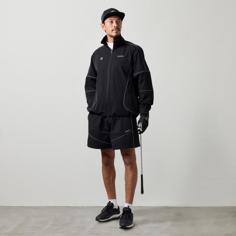 BANDEL バンデル　PIPING REFLECTOR 上下セットアップ　XL BANDEL（バンデル） PIPING REFLECTOR ZIP UP JACKET ジャケット