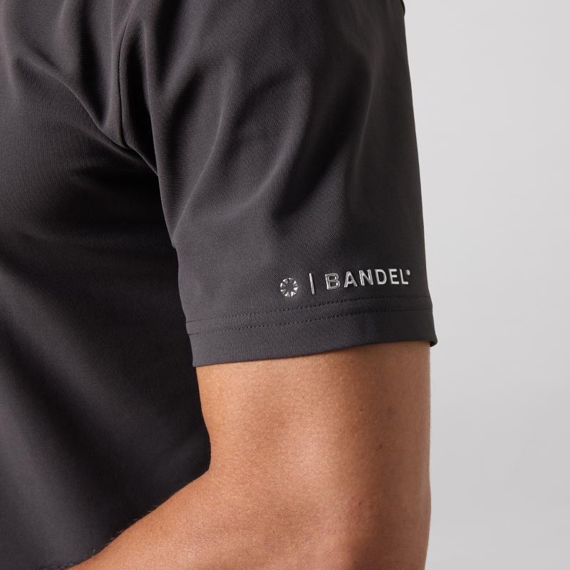 BANDEL（バンデル） SWITCH LOGO S/S POLO SHIRTS モックネック シャツ
