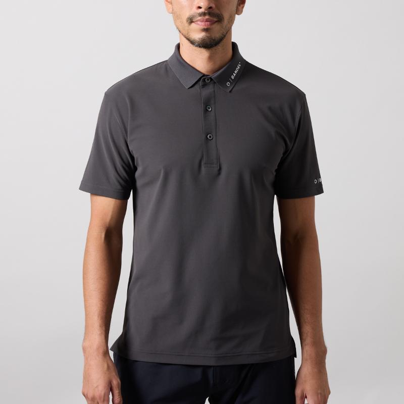 BANDEL（バンデル） SWITCH LOGO S/S POLO SHIRTS モックネック シャツ