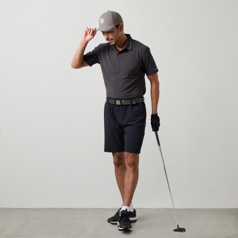 BANDEL（バンデル） SWITCH LOGO S/S POLO SHIRTS モックネック シャツ