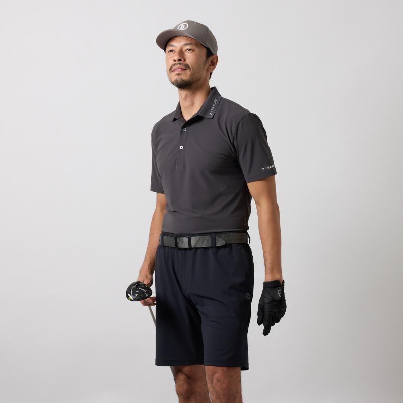 BANDEL（バンデル） SWITCH LOGO S/S POLO SHIRTS モックネック シャツ