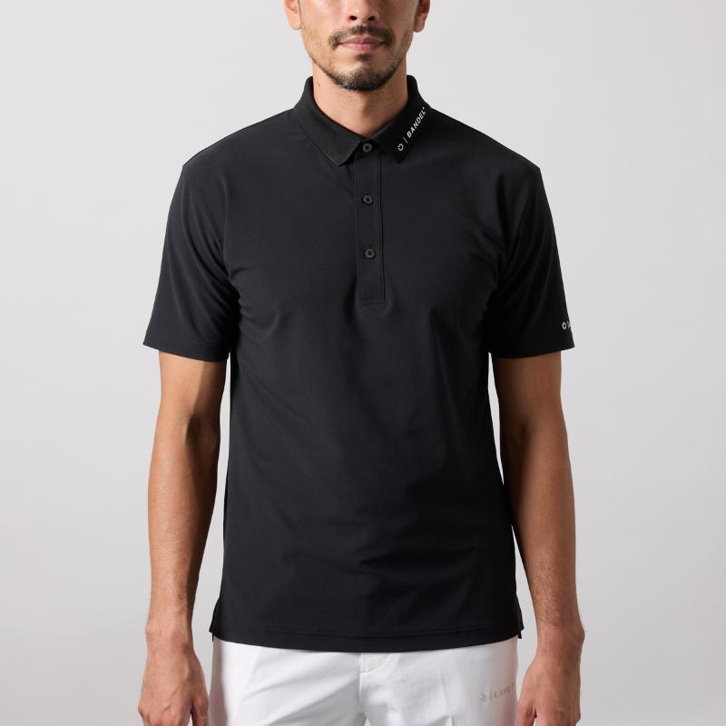 BANDEL（バンデル） SWITCH LOGO S/S POLO SHIRTS モックネック シャツ