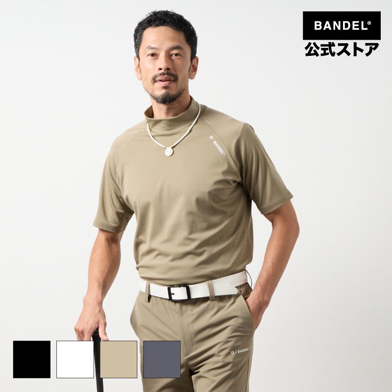 BANDEL（バンデル） ヒートパンチングモックネック ゴルフ ホワイト