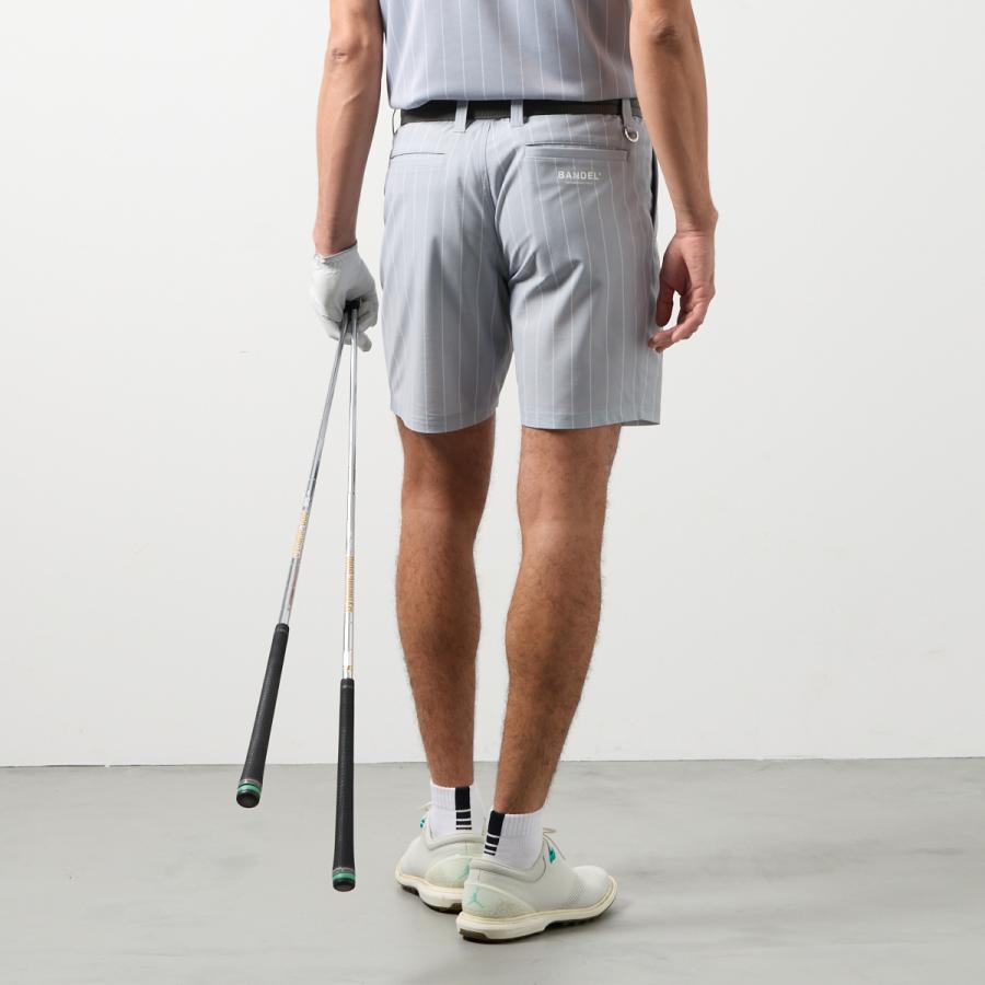 BANDEL（バンデル） ストライプタックハーフパンツ ゴルフ ストライプ