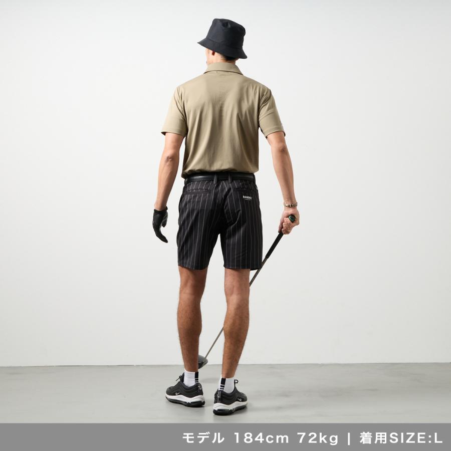BANDEL（バンデル） ストライプタックハーフパンツ ゴルフ ストライプ