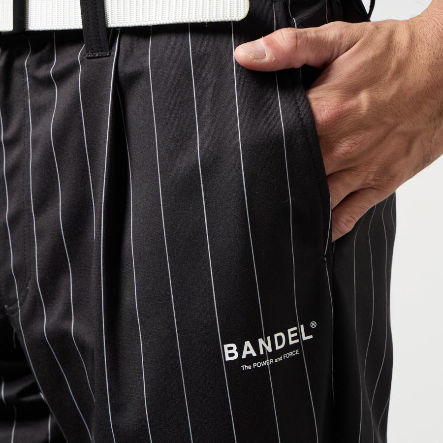 BANDEL（バンデル） ストライプタックテーパードパンツ ゴルフ