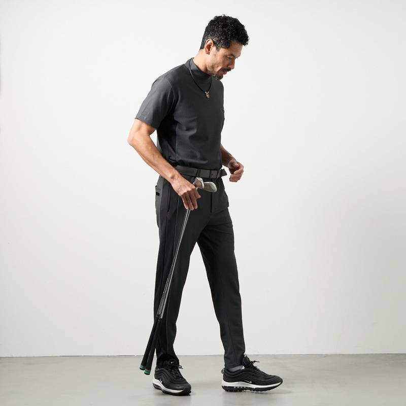BANDEL（バンデル） ドライワッフルスウィッチモックネック ゴルフ