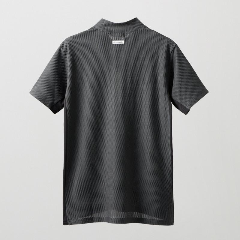 BANDEL（バンデル） ドライワッフルスウィッチモックネック ゴルフ