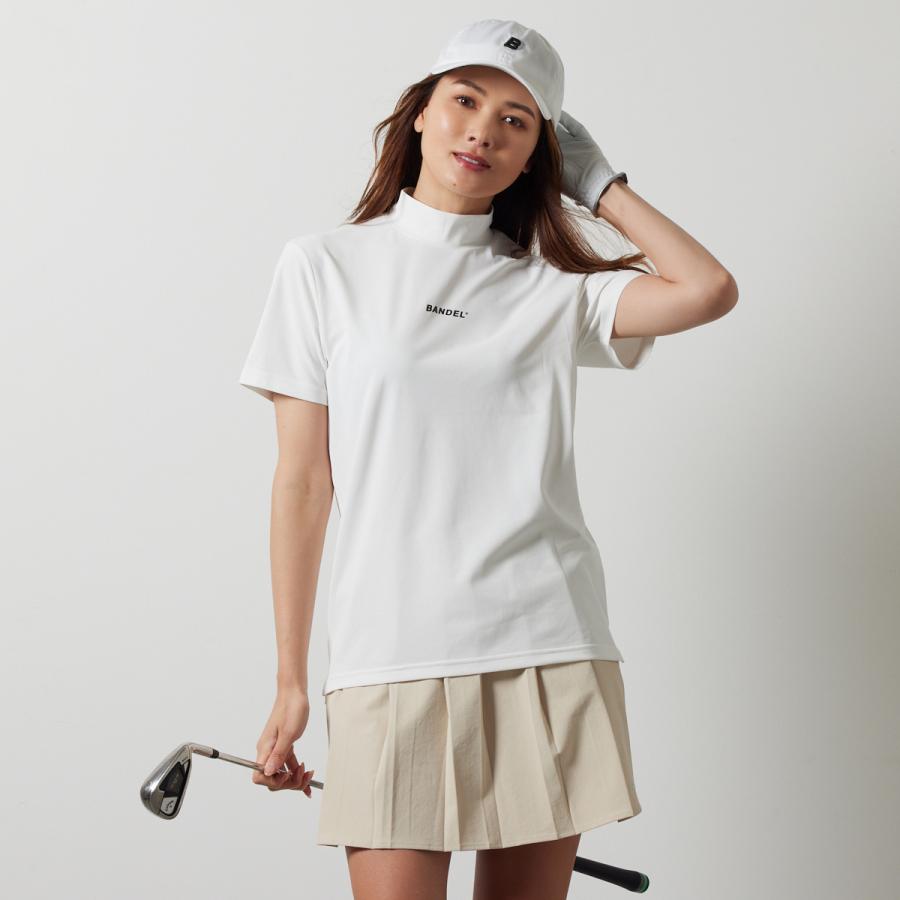 バンデル  WOMENS STRAIGHT LOGO S/S MOCK NECK SHIRTS BANDEL ゴルフ シャツ レディース  女性 ゴルフウェア｜bandel-official｜15