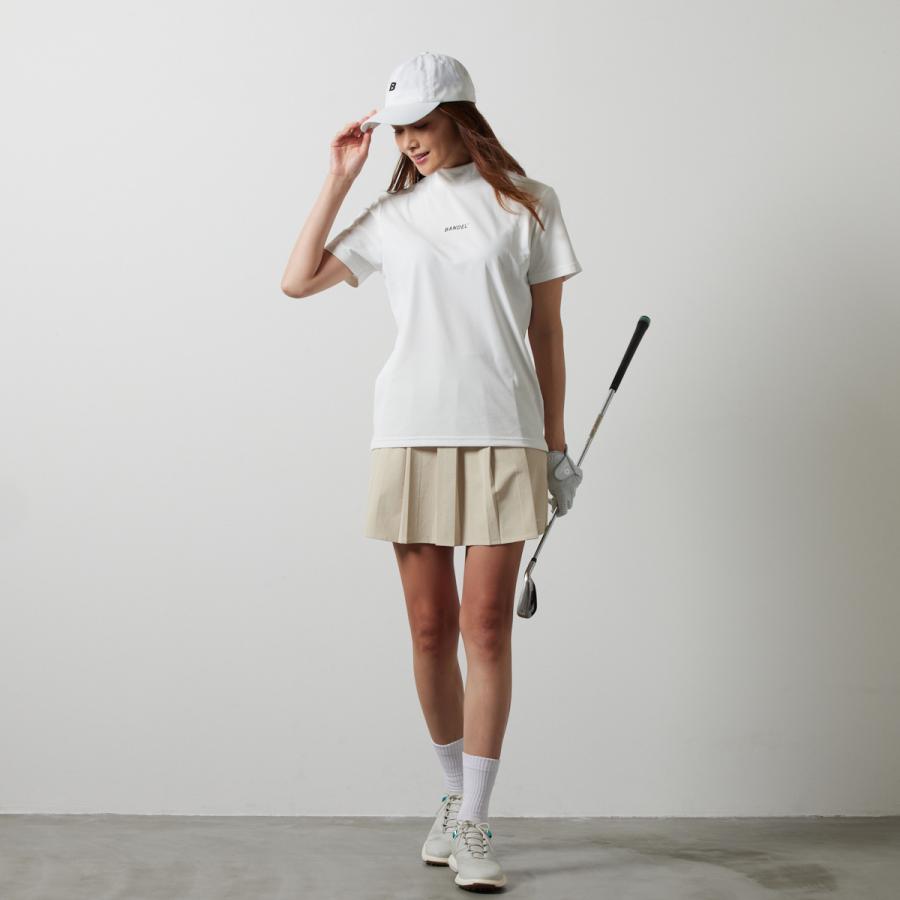 バンデル  WOMENS STRAIGHT LOGO S/S MOCK NECK SHIRTS BANDEL ゴルフ シャツ レディース  女性 ゴルフウェア｜bandel-official｜16