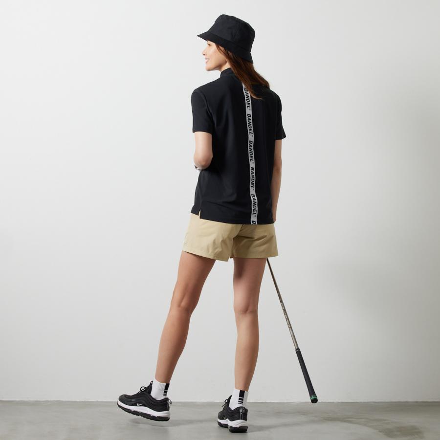 バンデル  WOMENS STRAIGHT LOGO S/S MOCK NECK SHIRTS BANDEL ゴルフ シャツ レディース  女性 ゴルフウェア｜bandel-official｜09