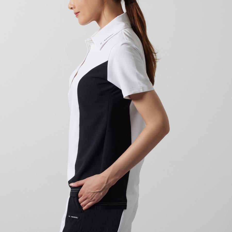 BANDEL（バンデル） WOMENS SIDE PANEL SWITCH S/S POLO SHIRTS BANDEL