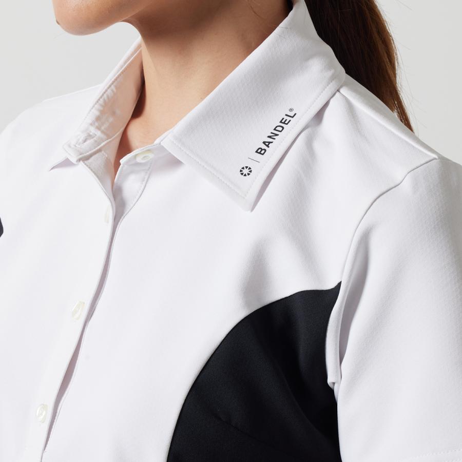 BANDEL（バンデル） WOMENS SIDE PANEL SWITCH S/S POLO SHIRTS BANDEL