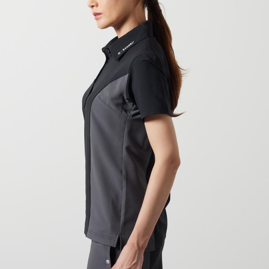 BANDEL（バンデル） WOMENS SIDE PANEL SWITCH S/S POLO SHIRTS BANDEL