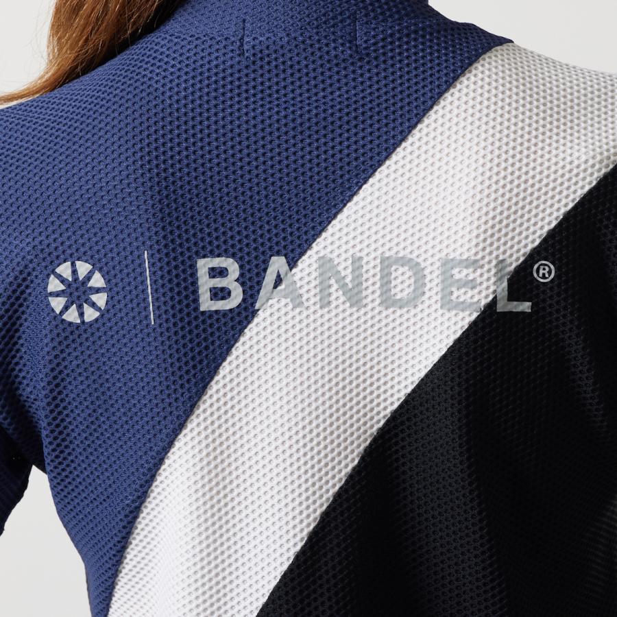 【5月上旬発売予約】バンデル  WOMENS STRIPES SWITCH S/S MOCK NECK SHIRTS BANDEL ゴルフ シャツ レディース  女性 ゴルフウェア｜bandel-official｜17
