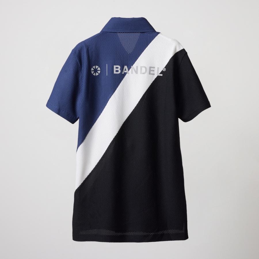 BANDEL（バンデル） WOMENS STRIPES SWITCH S/S POLO SHIRTS BANDEL