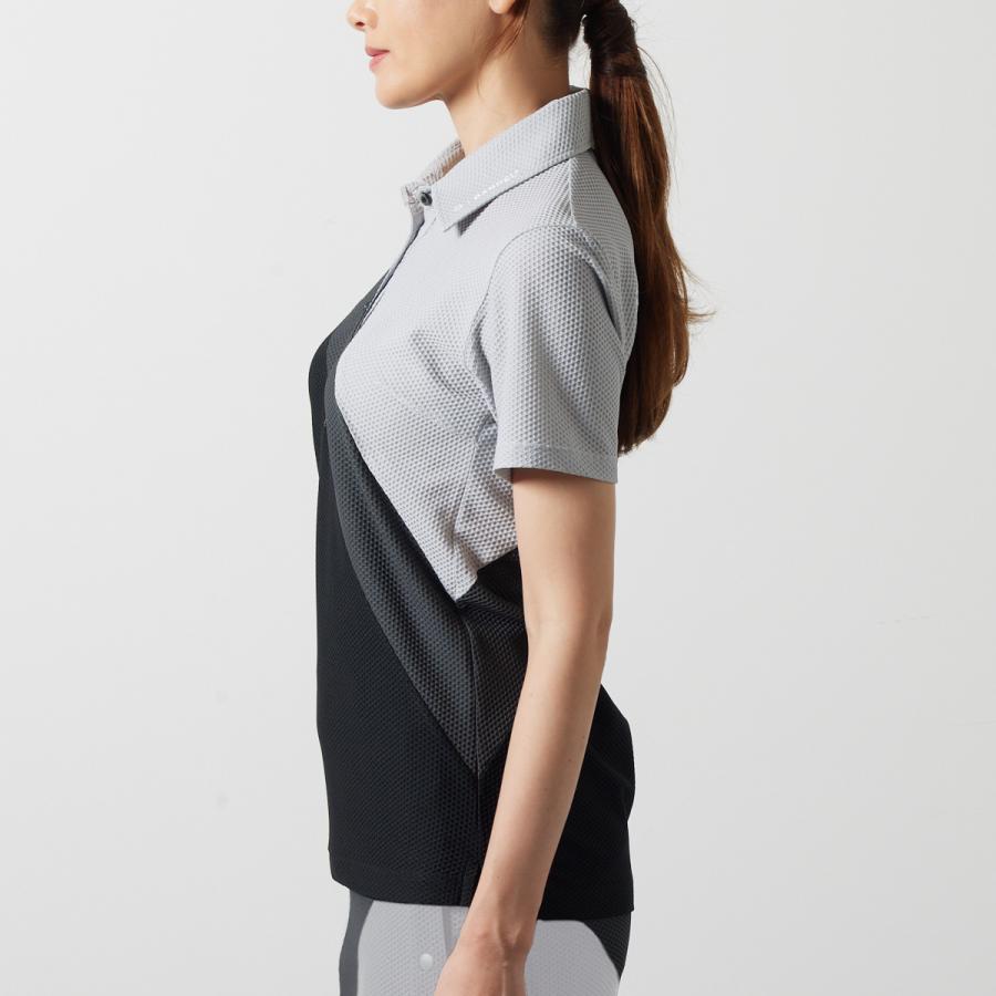 【5月上旬発売予約】バンデル  WOMENS STRIPES SWITCH S/S POLO SHIRTS BANDEL ゴルフ シャツ レディース  女性 ゴルフウェア｜bandel-official｜08