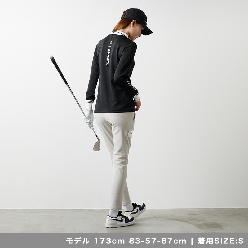 ◆新品現品限り◆バンデルゴルフレディースモックネックシャツ ◇新品現品限り◇バンデルゴルフレディースモックネックシャツ