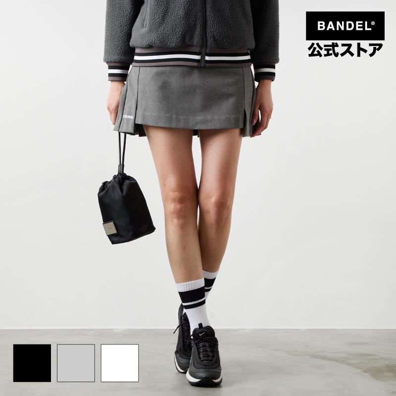 ★夢★です BANDEL バンデル ツーサイド プリーツスカート Mサイズ BANDEL（バンデル） ウィメンズ バックサイドプリーツ スカート ゴルフ