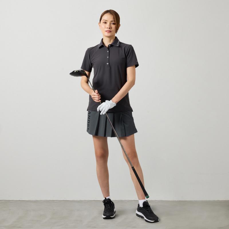BANDEL（バンデル） WOMENS SWITCH LOGO PLEATS SKIRT スカート ゴルフ
