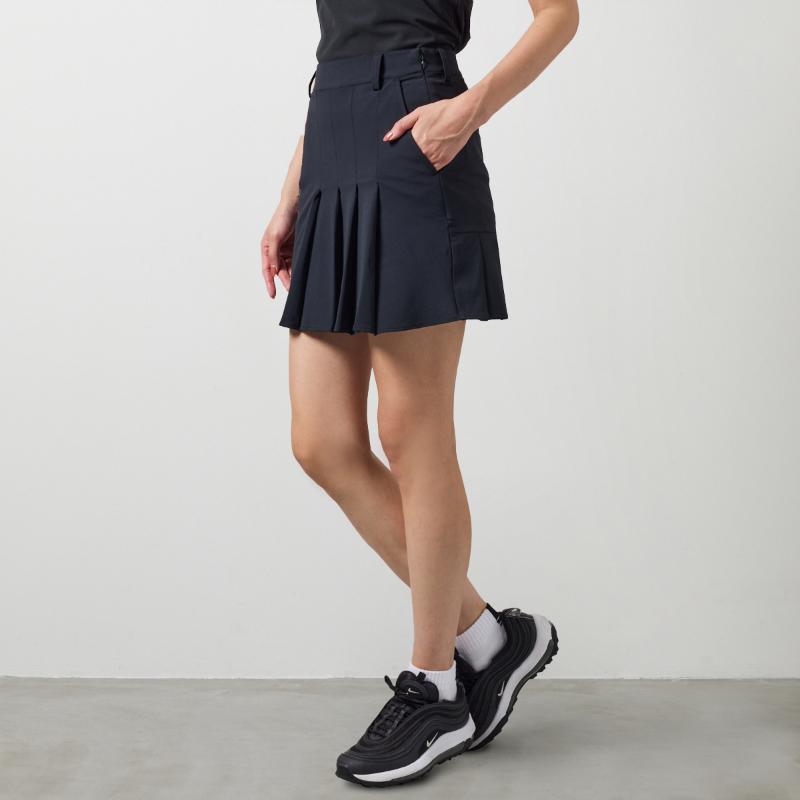 BANDEL（バンデル） WOMENS SWITCH LOGO PLEATS SKIRT スカート ゴルフ