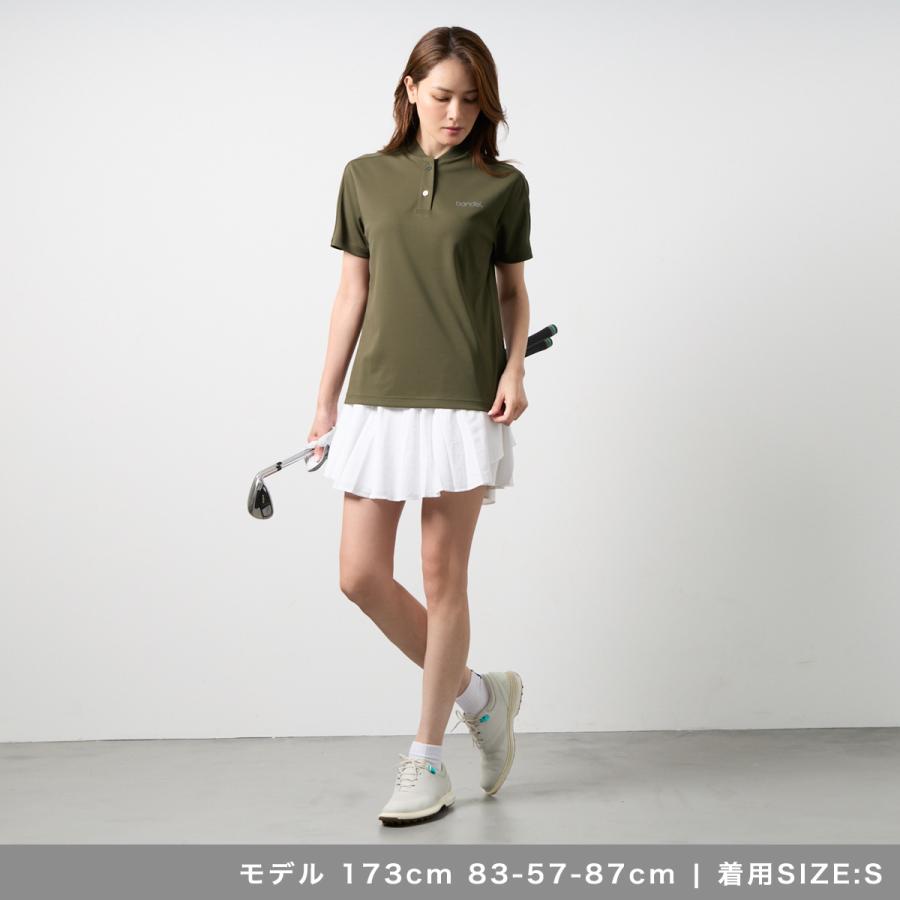 ◆新品現品限り◆バンデルゴルフレディースポロシャツ BANDEL（バンデル） ゴルフ ベースボールカラーシャツ ウィメンズ レディースウェア