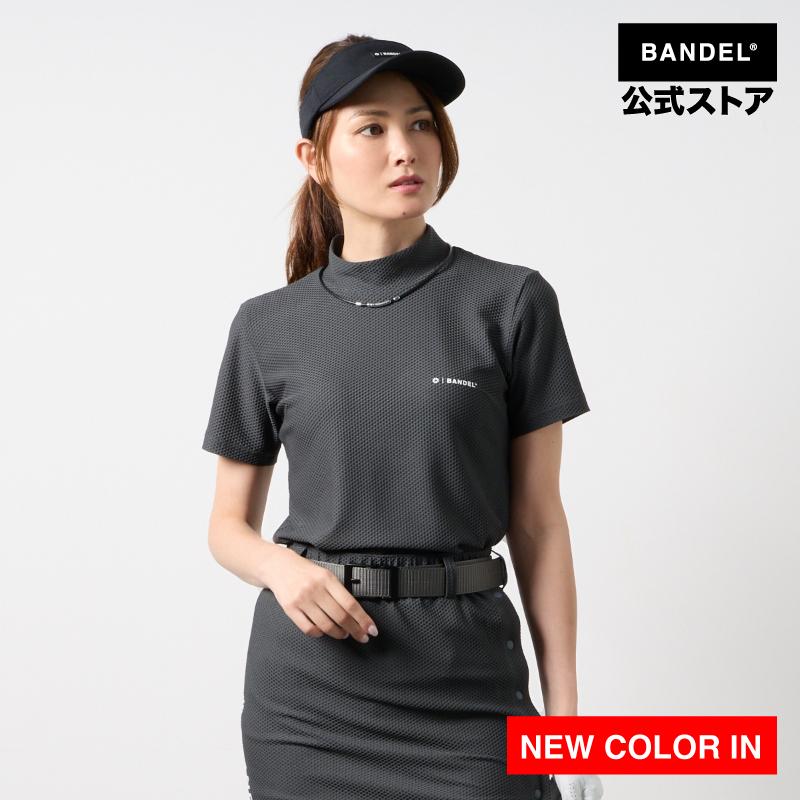 ウィメンズ ドライワッフルストレッチモックネックシャツ