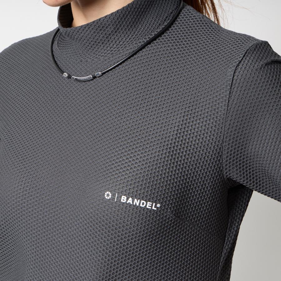 BANDEL（バンデル） ウィメンズ ドライワッフルストレッチモックネック