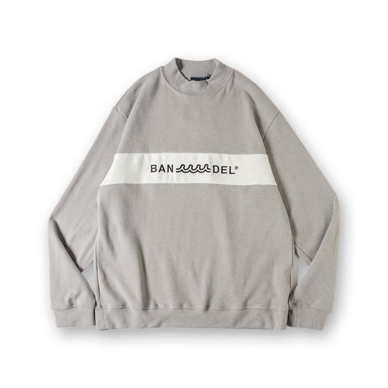 BANDEL' モックネック　美品Lサイズ BANDEL（バンデル） モックネック ロングスリーブ ゴルフ ウェア