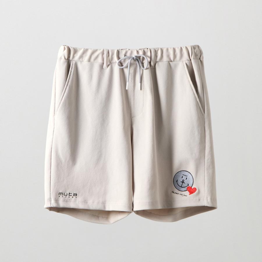新品・タグ付き】BANDEL メンズ ショートパンツ ホワイト 白 L 【公式