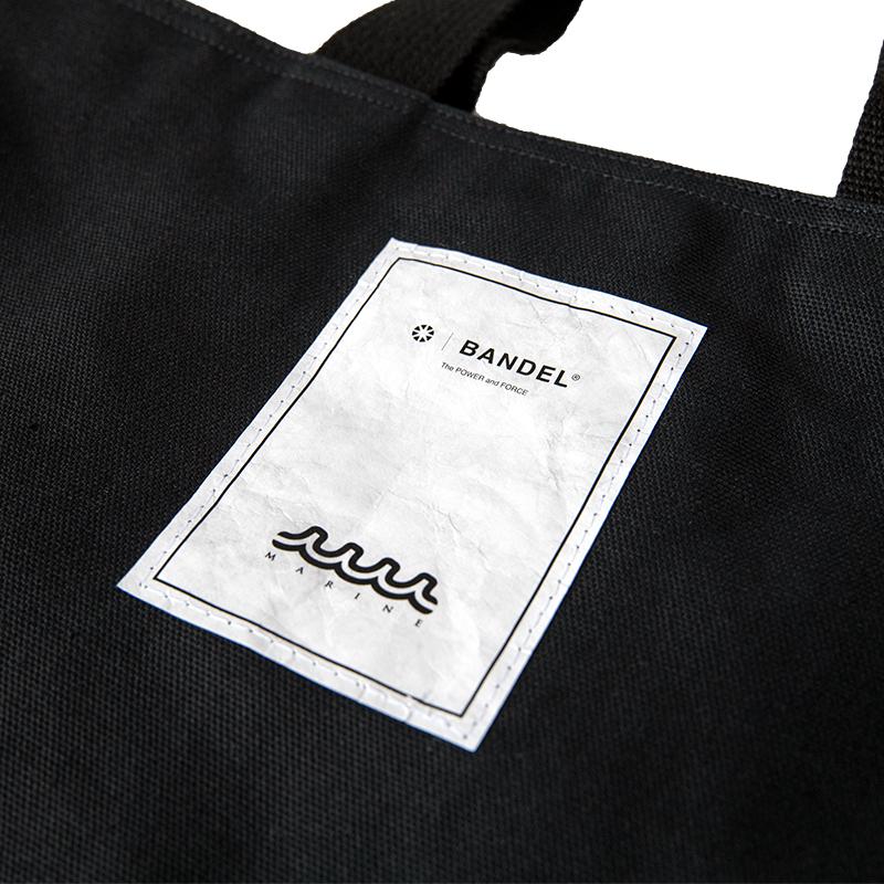 BANDEL（バンデル） BANDEL×mutaシリコンロゴキャンパストート トート