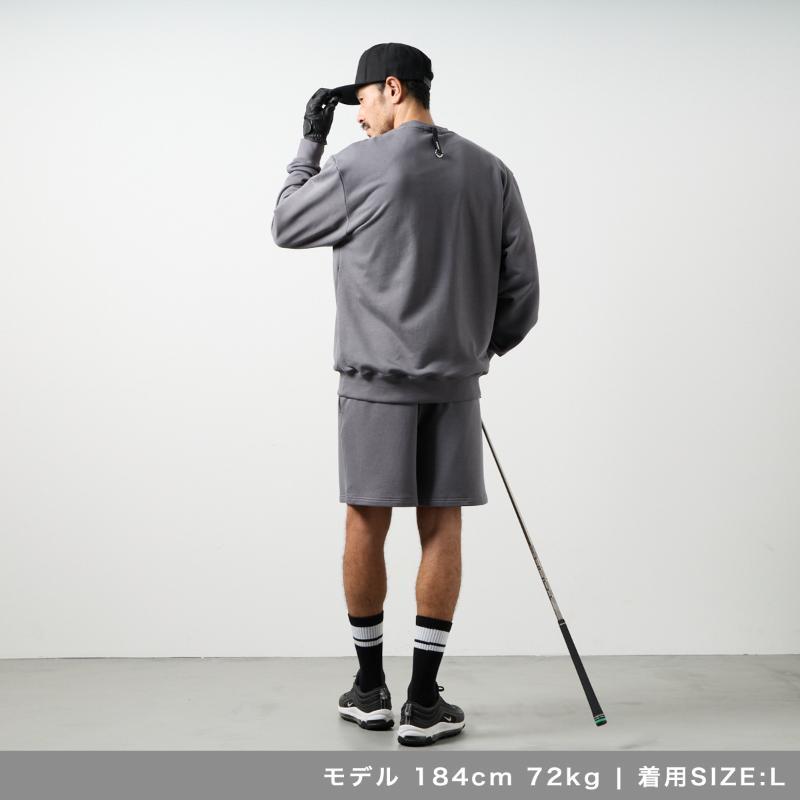 BANDEL（バンデル） リラックスクルーネック パーカー 長袖 ゴルフ