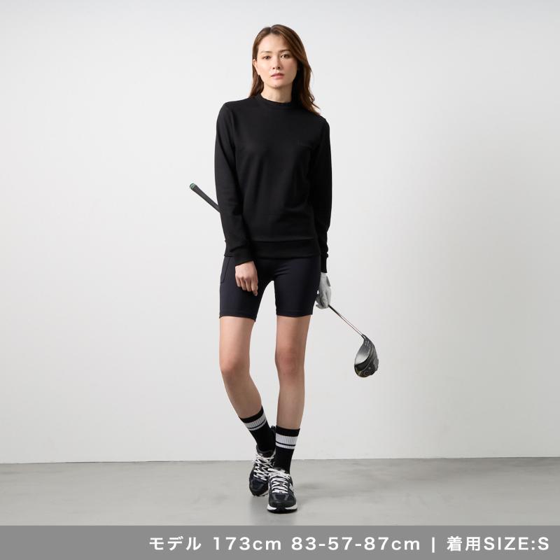BANDEL（バンデル） ウィメンズ リラックスクルーネック ゴルフ シャツ