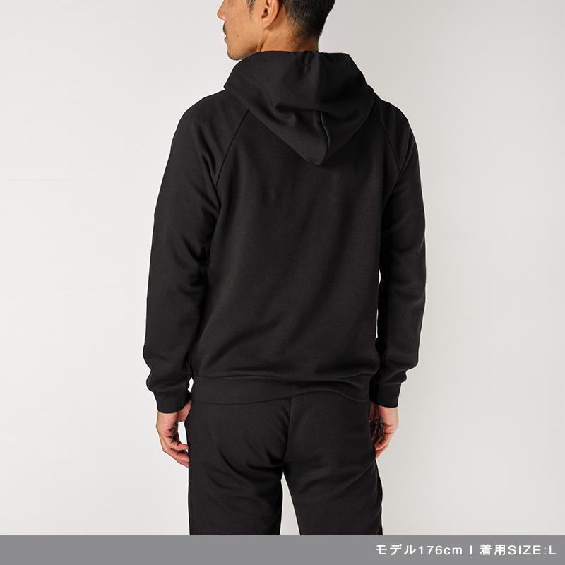 Hoodie Front Logo Black  BANDEL バンデル フード パーカー バックプリント メンズ レディース フード付きパーカー フード付き｜bandel-official｜08