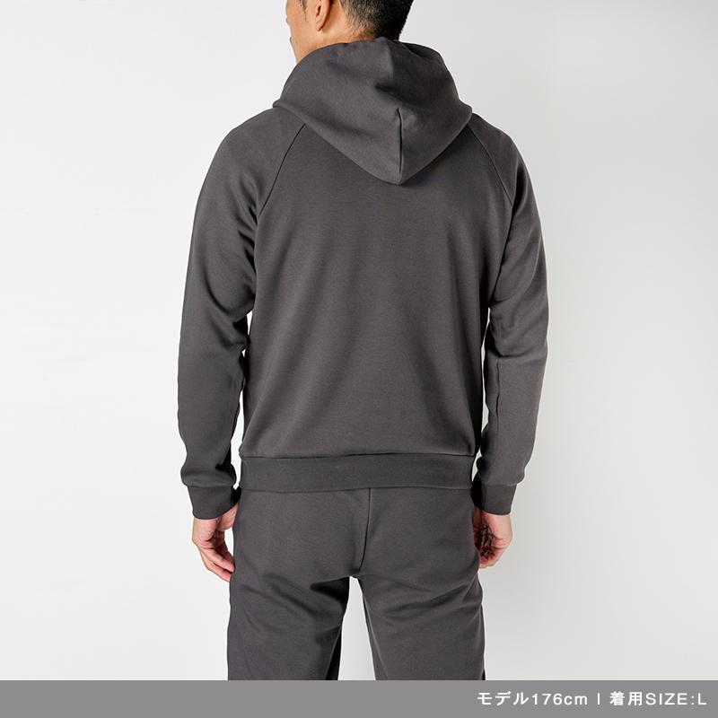 Front Logo Charcoal Grey  BANDEL バンデル フード パーカー バックプリント メンズ レディース フード付きパーカー 【カウボーイズ】