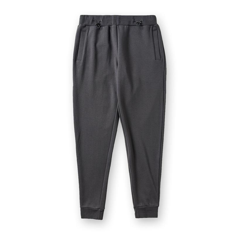 Jogger Pants Woven label Charcoal Grey BANDEL バンデル ジョガー 