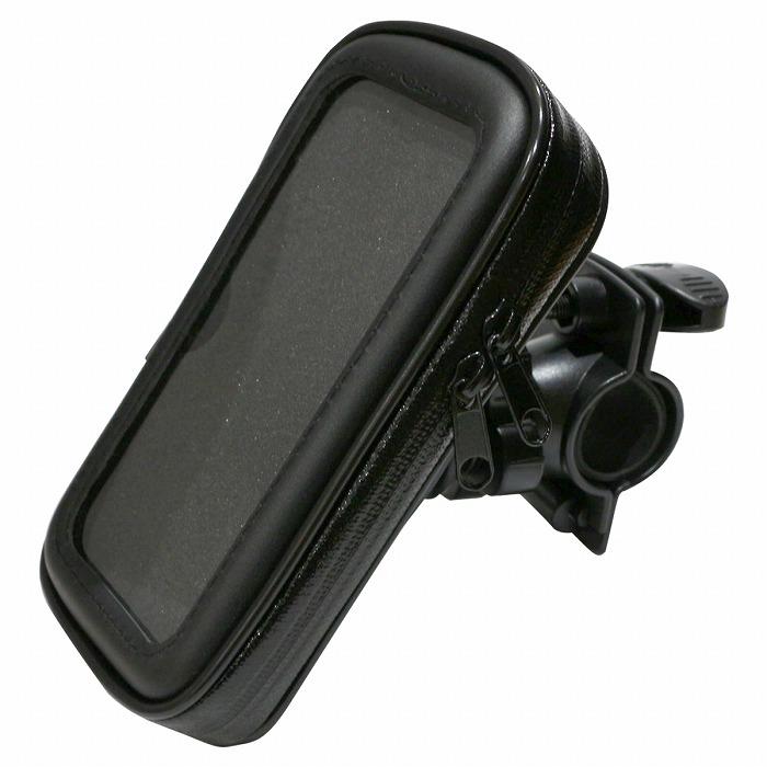 取り付けのスマホホルダー 防水対応 ハンドル 防水 スマホホルダー バイクホルダー ハンドルホルダー バイク