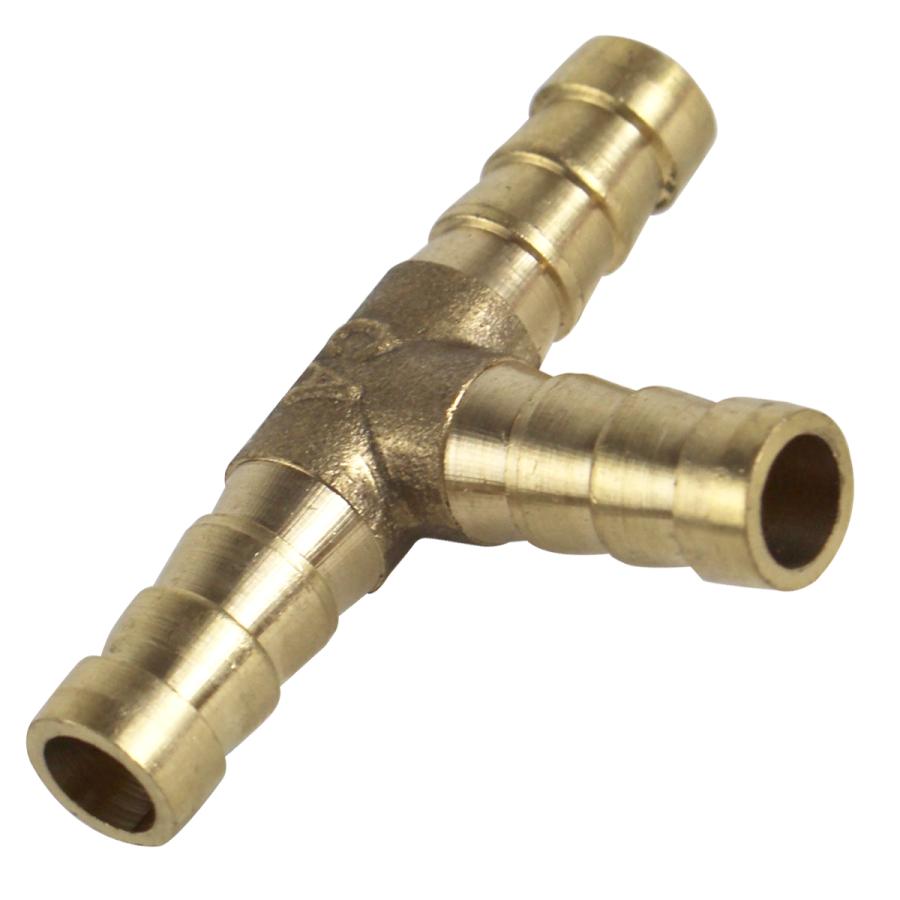 送料無料】真鍮 T型 三又 Tジョイント 外径 8mm/8mm/8mm 3WAY