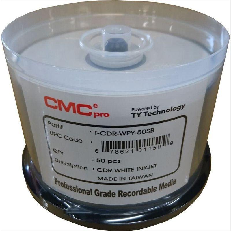 即納！最大半額！即納！最大半額！CMCpro T-CDR-WPY-50SB CD-R 700MB 2
