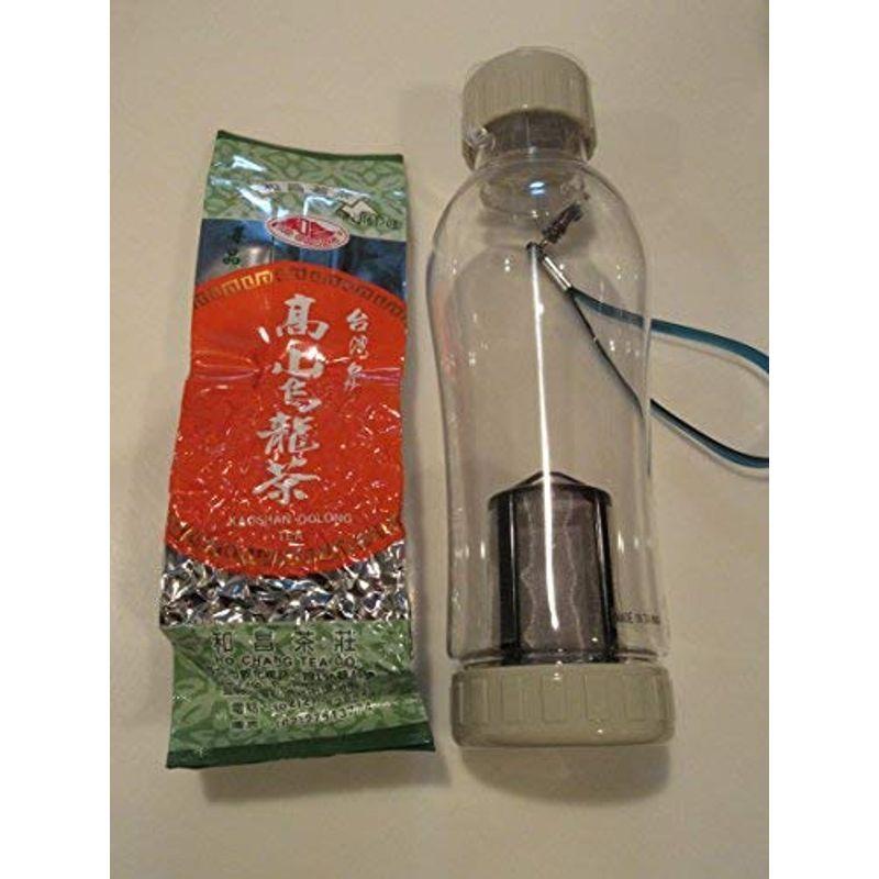 台湾製茶漉し付エコボトル580ｃｃ＋和昌茶荘 凍頂烏龍茶（尊品） 100ｇ