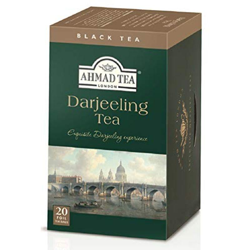 AHMAD TEA アーマッドティー ダージリン ティーバッグ 20袋 ×3個 英国ブランド 個包装