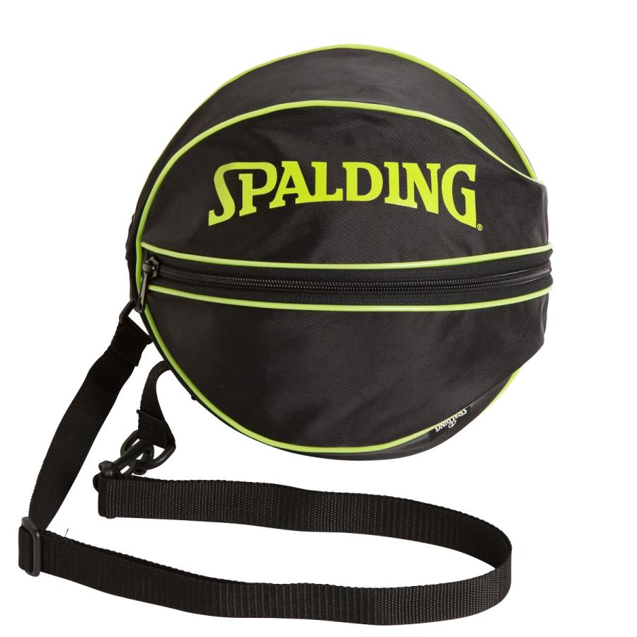 バスケットボール入れ　SPALDING BALL BAG ボールバック ライムグリーン　スポルディング　1球｜bandofballers
